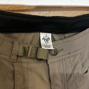 Prana Taupe Utility Pants